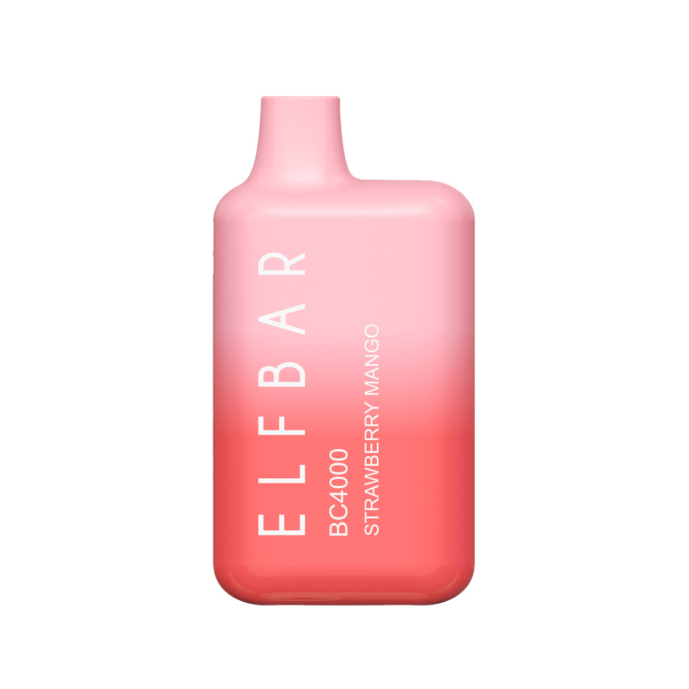 Одноразовая электронная сигарета с подзарядкой Elf Bar BC4000 Strawberry Mango, 20 мг
Одноразовая электронная сигарета с подзарядкой Elf Bar BC4000 Strawberry Mango, 20 мг