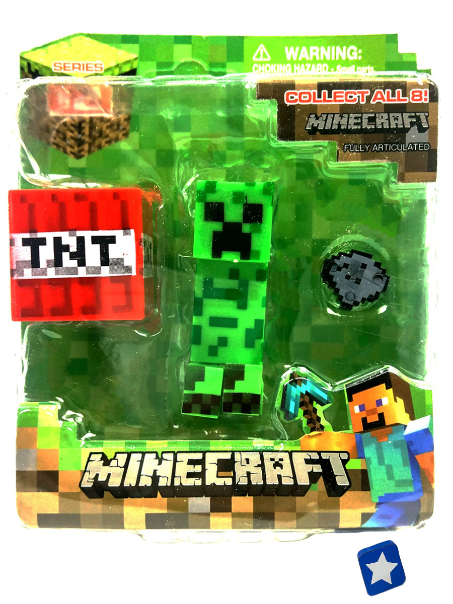 Фигурка StarFriend Майнкрафт Крипер Minecraft подвижная с аксессуарами 7 см, Майнкрафт Крипер Minecraft
Фигурка StarFriend Майнкрафт Крипер Minecraft подвижная с аксессуарами 7 см, Майнкрафт Крипер Minecraft