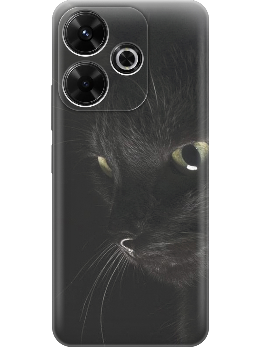 Силиконовый чехол на Xiaomi Redmi 13 / Redmi Note 13R / Poco M6 4g с принтом "Черный кот", Прозрачный;желтый;серый;черный, 783988611
Силиконовый чехол на Xiaomi Redmi 13 / Redmi Note 13R / Poco M6 4g с принтом "Черный кот", Прозрачный;желтый;серый;черный, 783988611