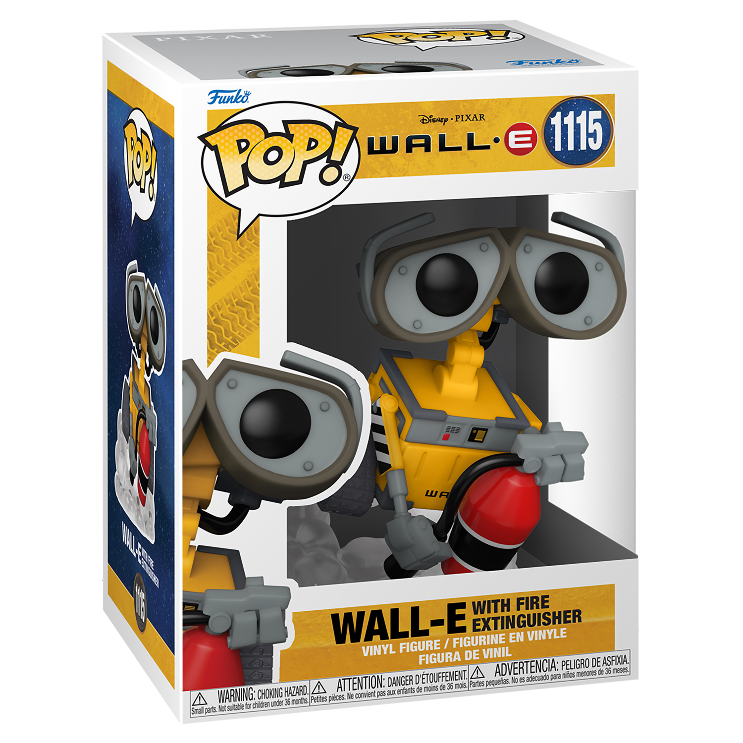 Фигурка Funko POP! Disney Wall-E with Fire Extinguisher (1115), Wall-E: Wall-E with Fire Extinguisher
Фигурка Funko POP! Disney Wall-E with Fire Extinguisher (1115), Wall-E: Wall-E with Fire Extinguisher