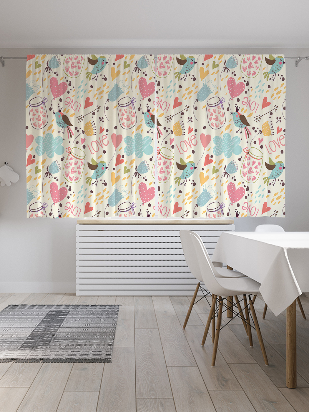 Шторы JoyArty с фотопечатью "Баночка любви" из сатена, 290х180 см, Баночка любви
Шторы JoyArty с фотопечатью "Баночка любви" из сатена, 290х180 см, Баночка любви