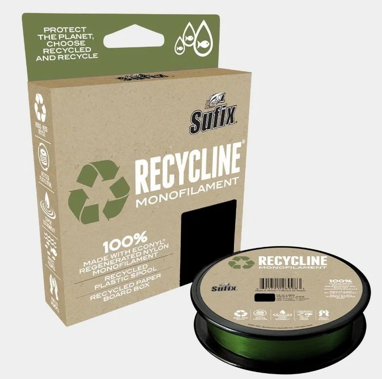 фото Леска sufix recycline зеленая 150 м 0,16 мм 2 кг src16gr150 sufix