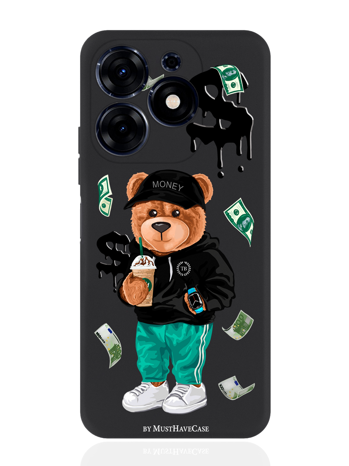 Чехол для смартфона Tecno Spark Go 2024 черный силиконовый Tony Bear, Черный;зеленый;коричневый
Чехол для смартфона Tecno Spark Go 2024 черный силиконовый Tony Bear, Черный;зеленый;коричневый