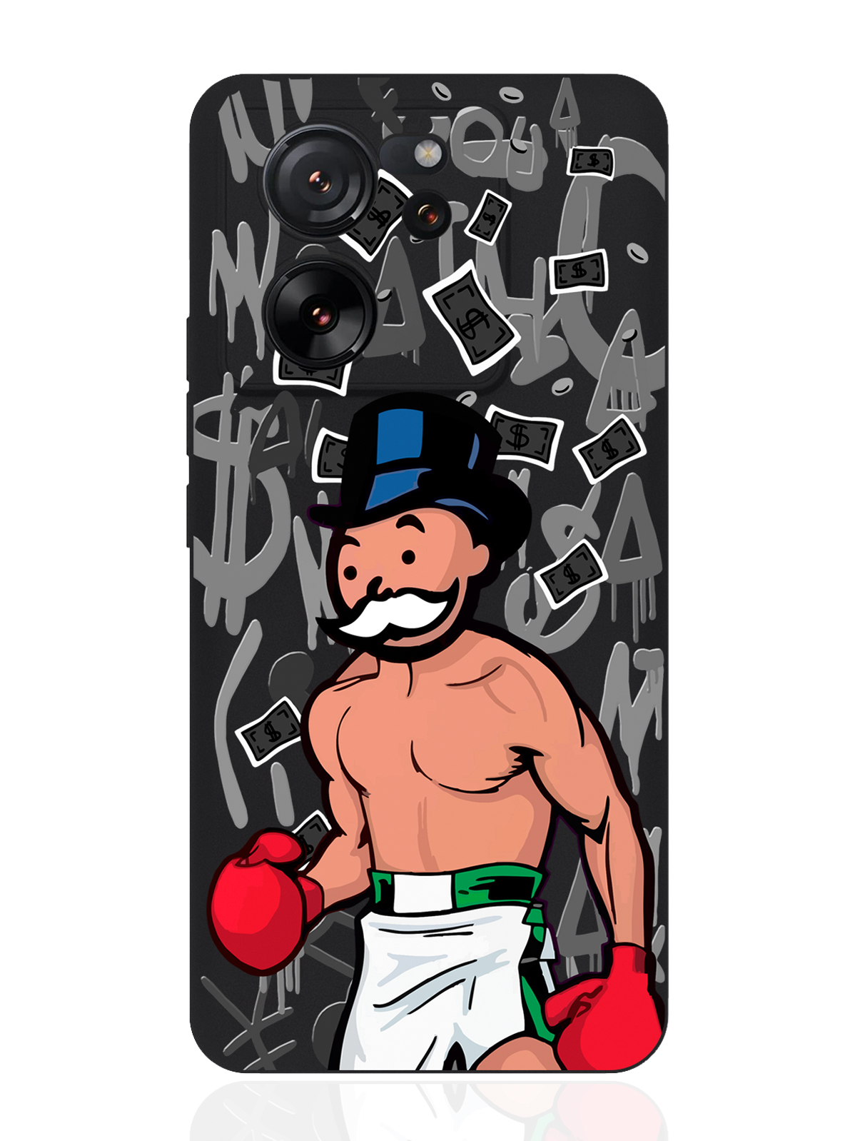 Чехол для смартфона Xiaomi 13T черный силиконовый Monopoly Boxing, Разноцветный, Xiaomi
Чехол для смартфона Xiaomi 13T черный силиконовый Monopoly Boxing, Разноцветный, Xiaomi