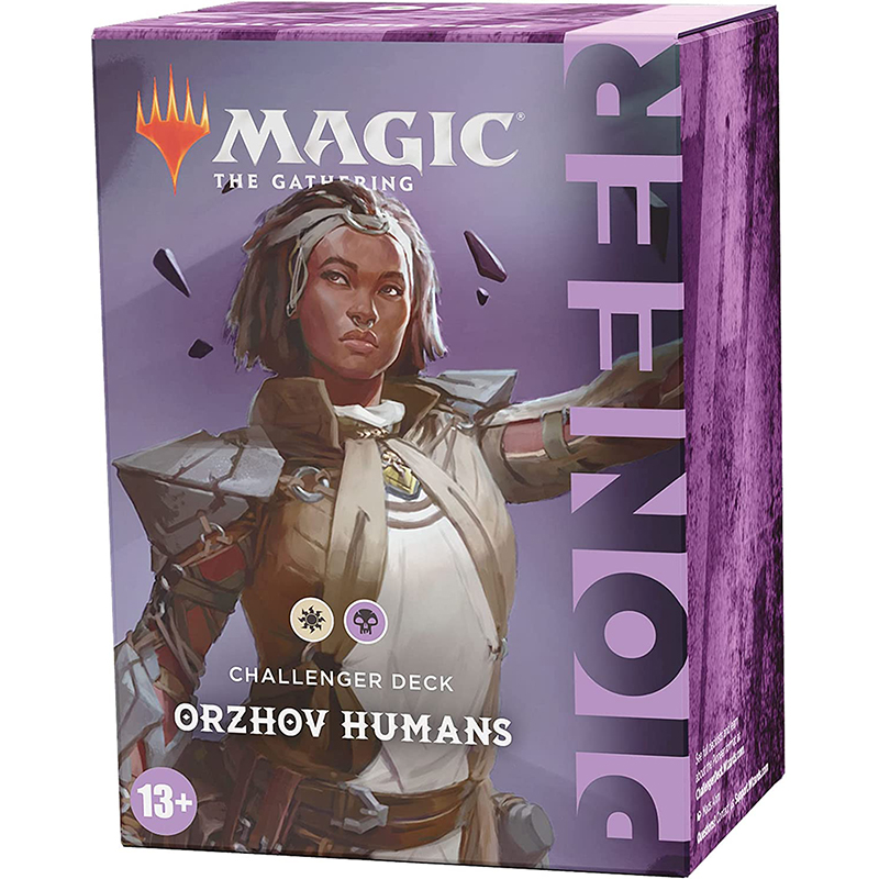 Дополнение для ККИ Magic: the Gathering Колода Pioneer Challenger Deck 2022 Orzhov Humans
Дополнение для ККИ Magic: the Gathering Колода Pioneer Challenger Deck 2022 Orzhov Humans