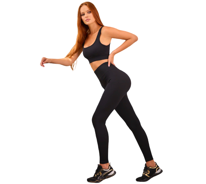 фото Леггинсы eazyway женские, чёрные, l, 2s04.560.3