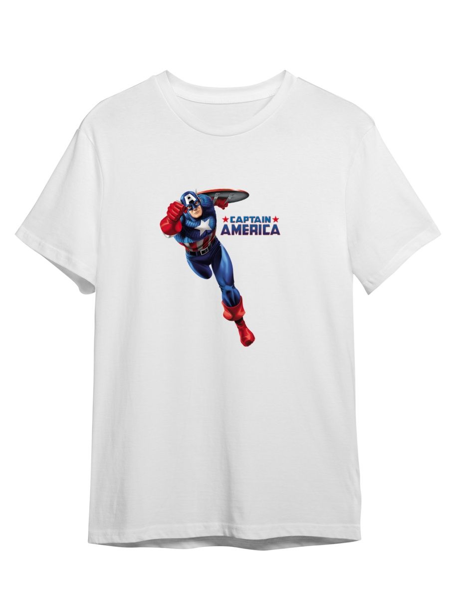 Футболка унисекс СувенирShop Captain America/Капитан Америка 1 белая XS (42-44), Белый, "Captain America/Капитан Америка" 1
Футболка унисекс СувенирShop Captain America/Капитан Америка 1 белая XS (42-44), Белый, "Captain America/Капитан Америка" 1