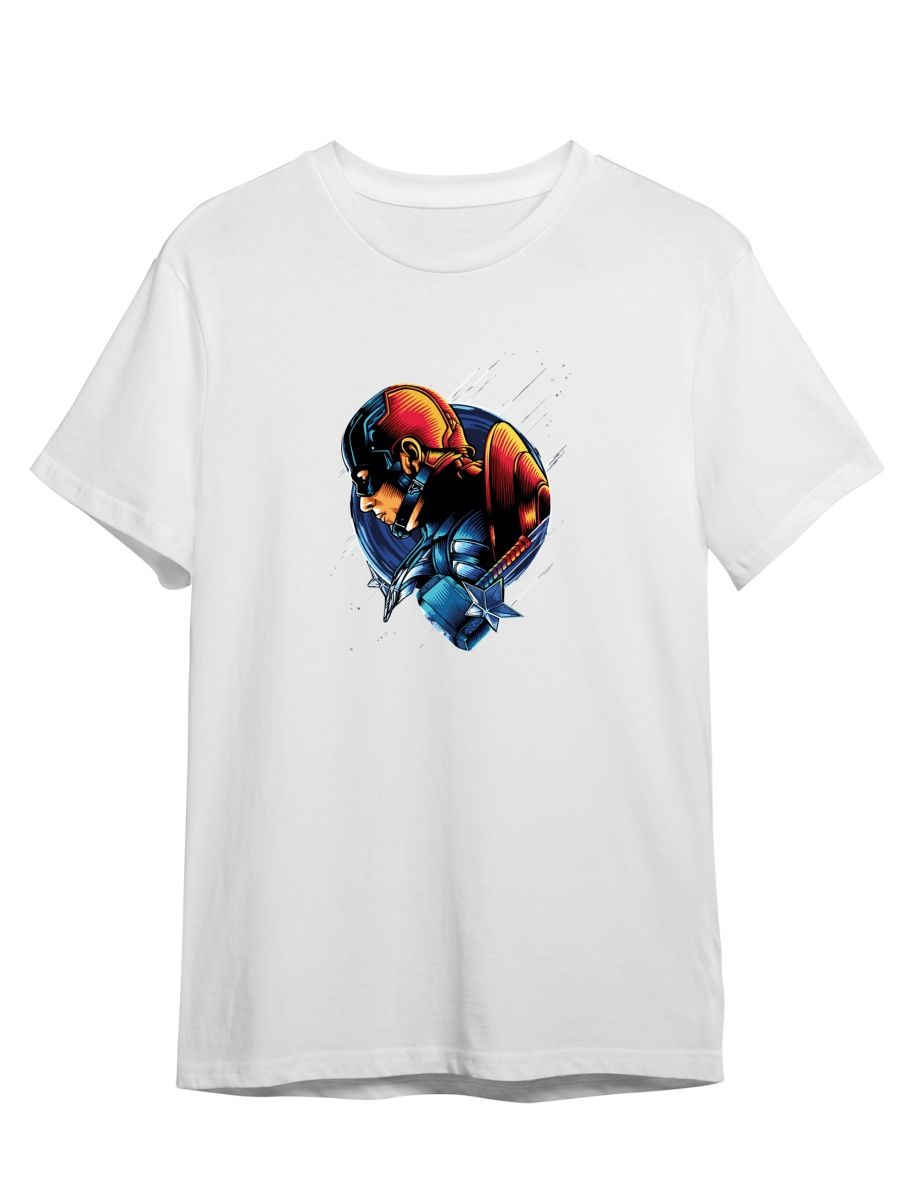 Футболка унисекс СувенирShop Captain America/Капитан Америка 8 белая M (46-48), Белый, "Captain America/Капитан Америка" 8
Футболка унисекс СувенирShop Captain America/Капитан Америка 8 белая M (46-48), Белый, "Captain America/Капитан Америка" 8