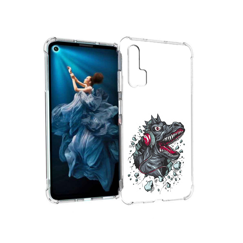Чехол MyPads Tocco для Honor 20 Pro Нарисованный динозавр в наушниках (PT129185.18.124), Прозрачный, Tocco
Чехол MyPads Tocco для Honor 20 Pro Нарисованный динозавр в наушниках (PT129185.18.124), Прозрачный, Tocco