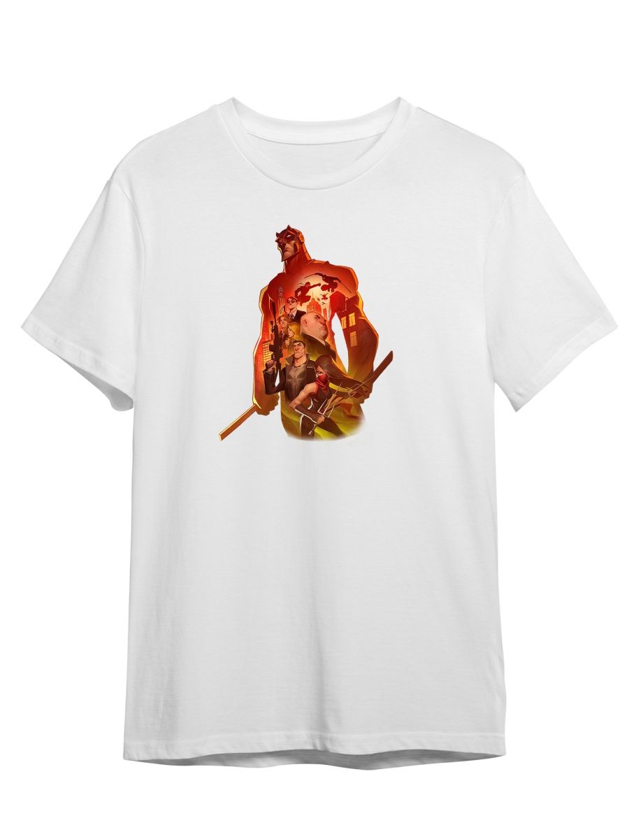 Футболка унисекс СувенирShop Daredevil/Сорвиголова/Marvel 2 белая 4XL (60-62), Белый, "Daredevil/Сорвиголова/Marvel" 2
Футболка унисекс СувенирShop Daredevil/Сорвиголова/Marvel 2 белая 4XL (60-62), Белый, "Daredevil/Сорвиголова/Marvel" 2