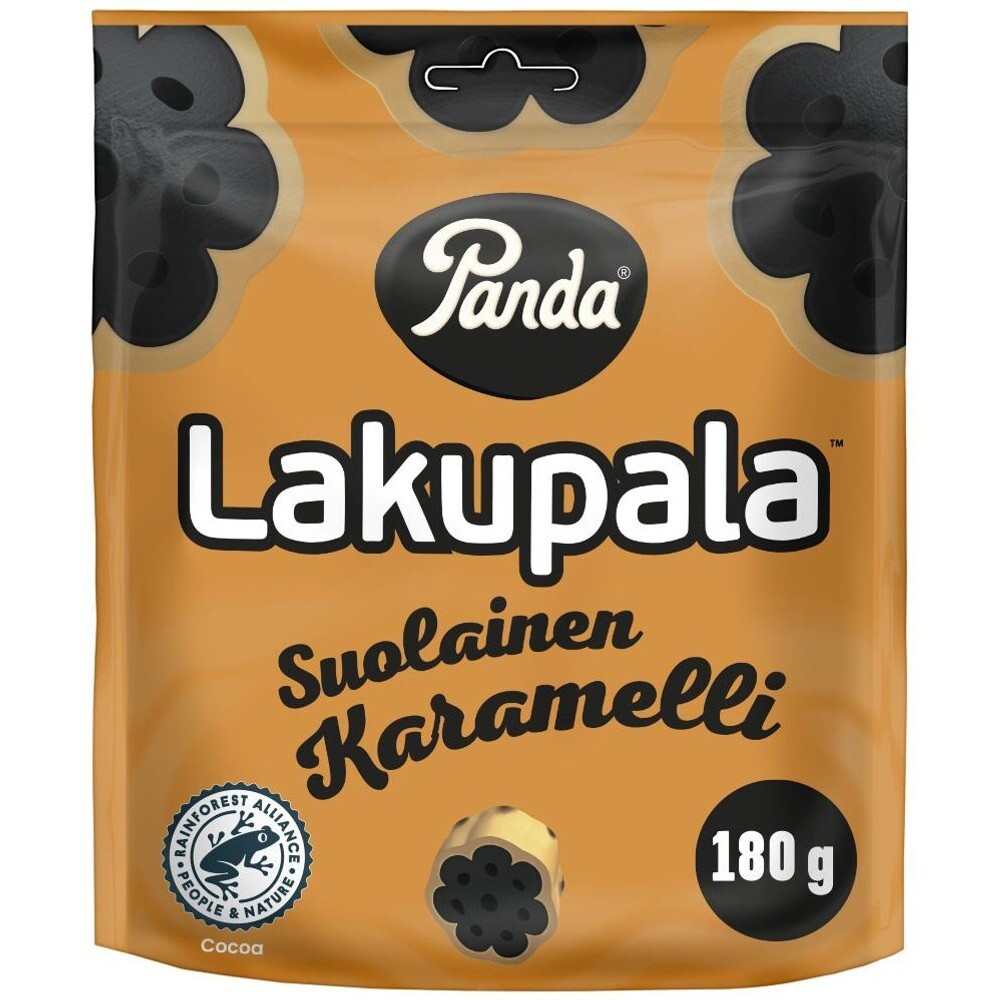 Конфеты лакричные Panda Lakupala Suolainen Karamelli 180 г, Panda Original Pepe
Конфеты лакричные Panda Lakupala Suolainen Karamelli 180 г, Panda Original Pepe