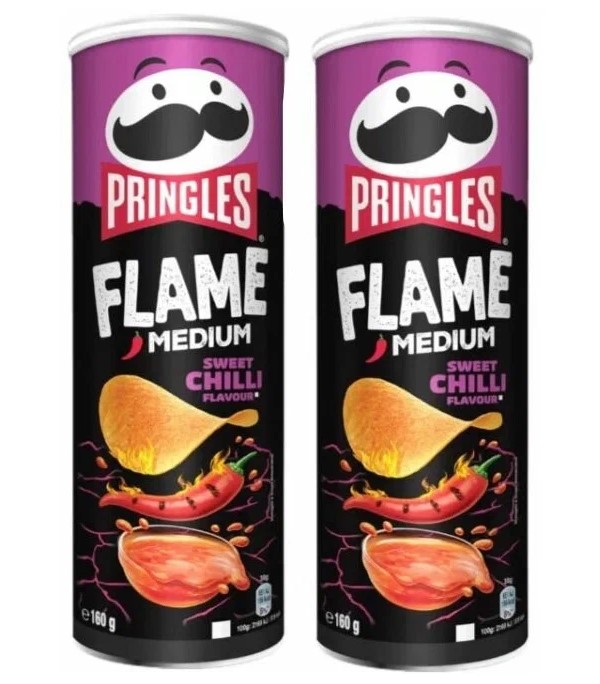 Картофельные чипсы Pringles Flame Medium Sweet Chilli Flavour cладкий чили 160 г, Картофельные
Картофельные чипсы Pringles Flame Medium Sweet Chilli Flavour cладкий чили 160 г, Картофельные
