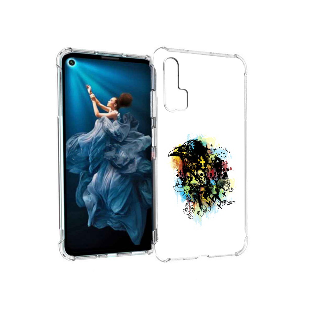 Чехол MyPads Tocco для Honor 20 Pro ворон и черепа (PT129185.18.273), Прозрачный, Tocco
Чехол MyPads Tocco для Honor 20 Pro ворон и черепа (PT129185.18.273), Прозрачный, Tocco