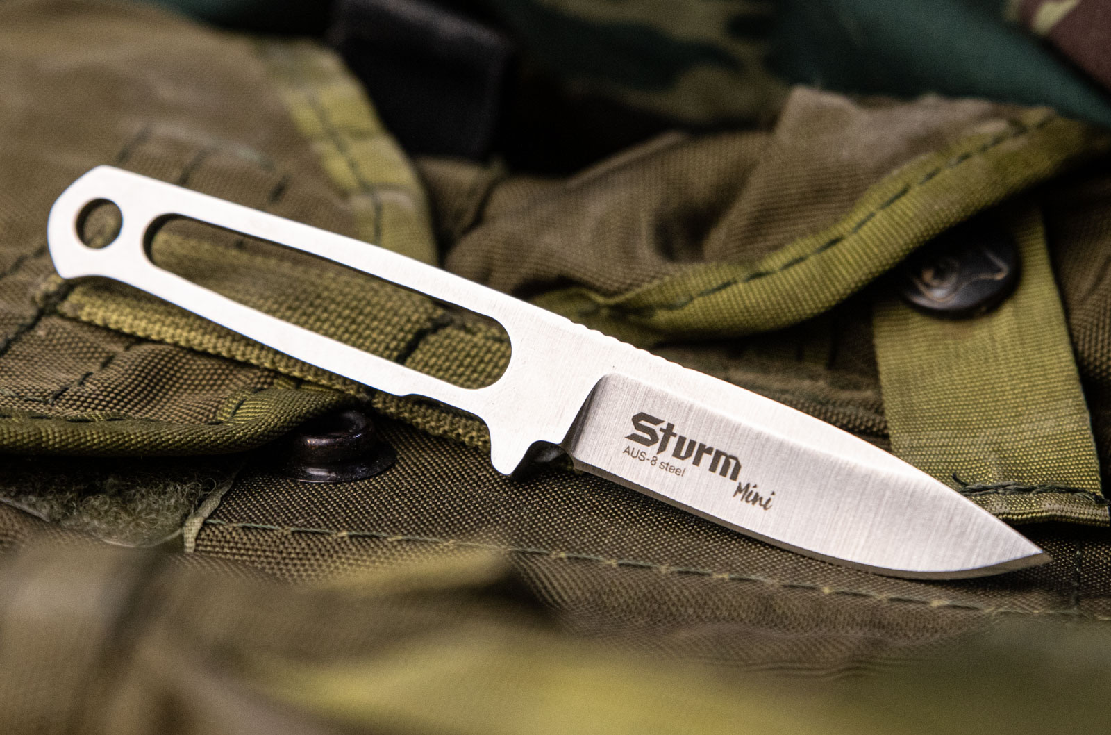 Туристический нож Kizlyar Supreme Sturm Mini в стали AUS-8 с финишем StoneWash в коже, Серебристый, Sturm Mini
Туристический нож Kizlyar Supreme Sturm Mini в стали AUS-8 с финишем StoneWash в коже, Серебристый, Sturm Mini