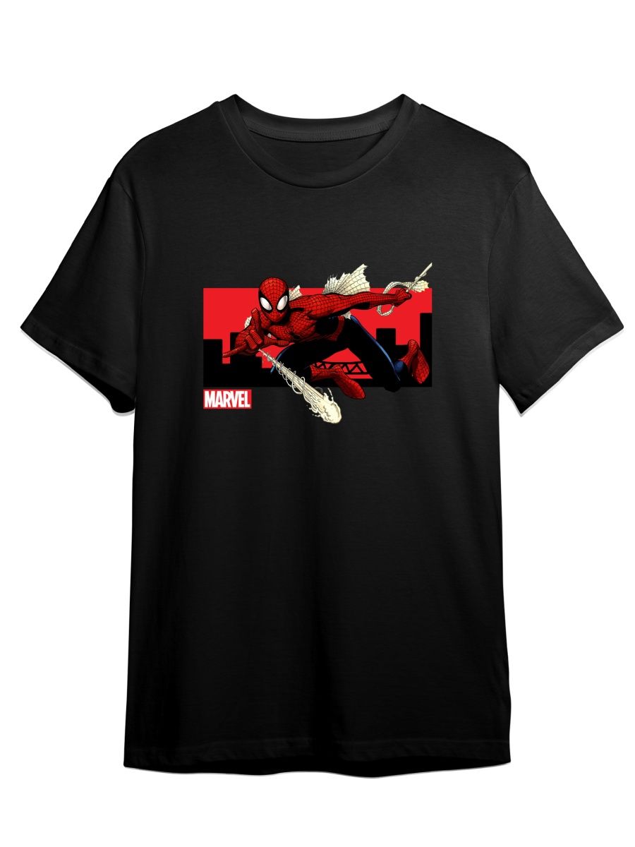 Футболка унисекс СувенирShop Spider-man/Человек-паук/Marvel 14 черная 3XL (56-58), Черный, "Spider-man/Человек-паук/Marvel" 14
Футболка унисекс СувенирShop Spider-man/Человек-паук/Marvel 14 черная 3XL (56-58), Черный, "Spider-man/Человек-паук/Marvel" 14