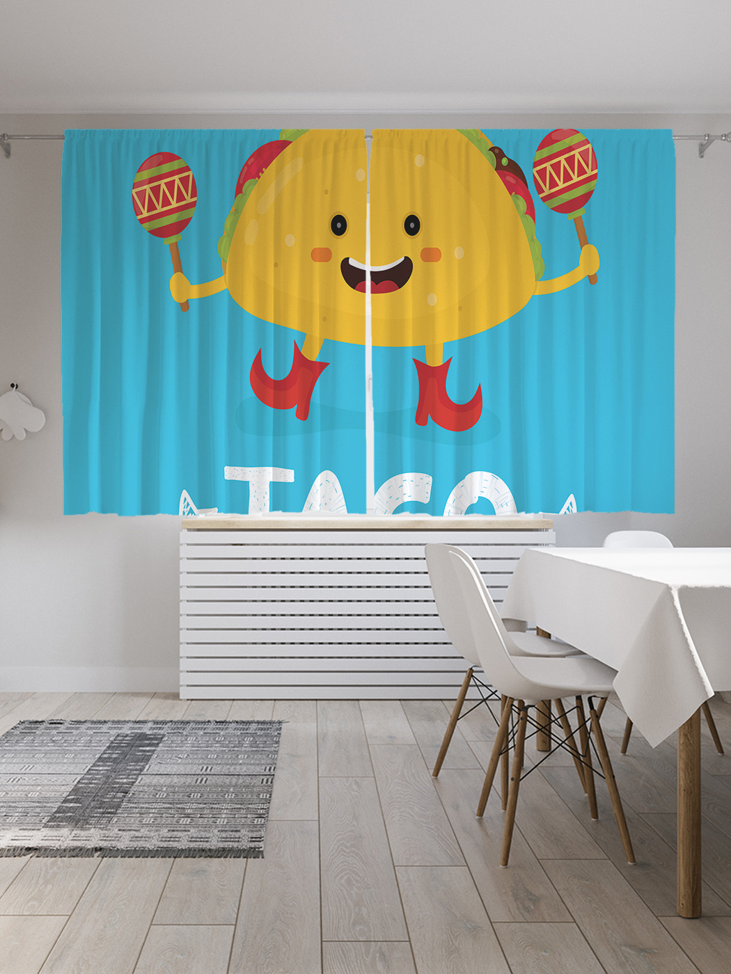 Шторы JoyArty с фотопечатью "Мексиканский тако" из сатена, 290х180 см, Мексиканский тако
Шторы JoyArty с фотопечатью "Мексиканский тако" из сатена, 290х180 см, Мексиканский тако
