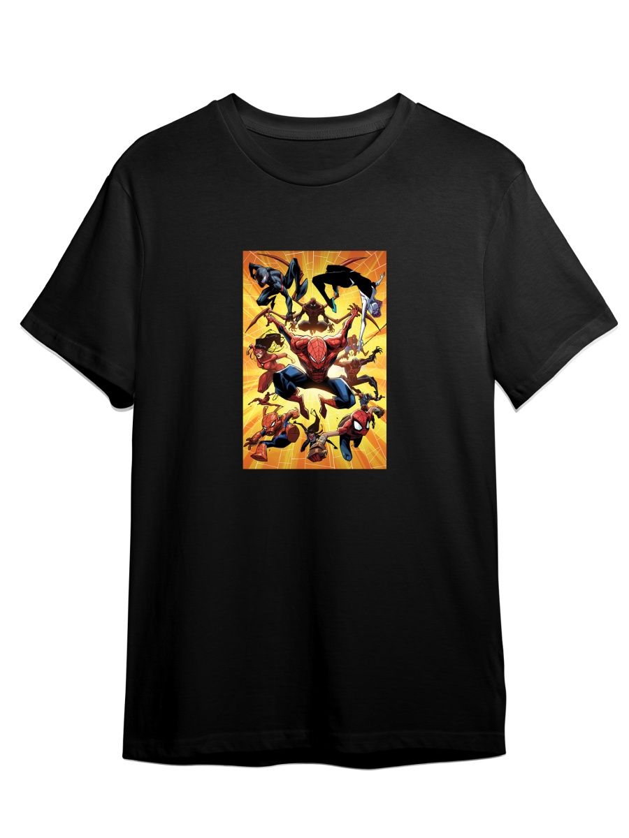Футболка унисекс СувенирShop Spider-man/Человек-паук/Marvel 20 черная L (48-50), Черный, "Spider-man/Человек-паук/Marvel" 20
Футболка унисекс СувенирShop Spider-man/Человек-паук/Marvel 20 черная L (48-50), Черный, "Spider-man/Человек-паук/Marvel" 20