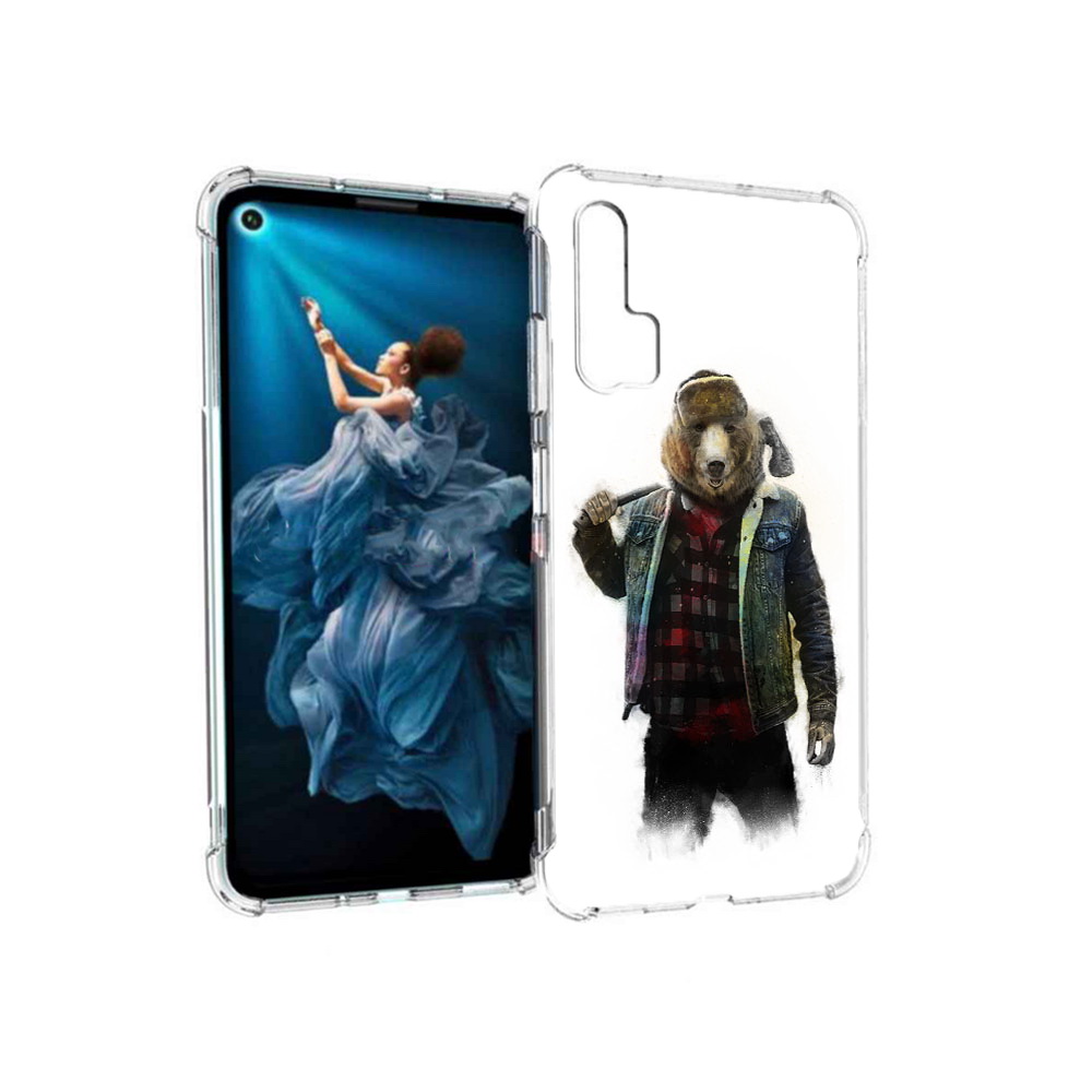 Чехол MyPads Tocco для Honor 20 Pro медведь с топором (PT129185.18.469), Прозрачный, Tocco
Чехол MyPads Tocco для Honor 20 Pro медведь с топором (PT129185.18.469), Прозрачный, Tocco