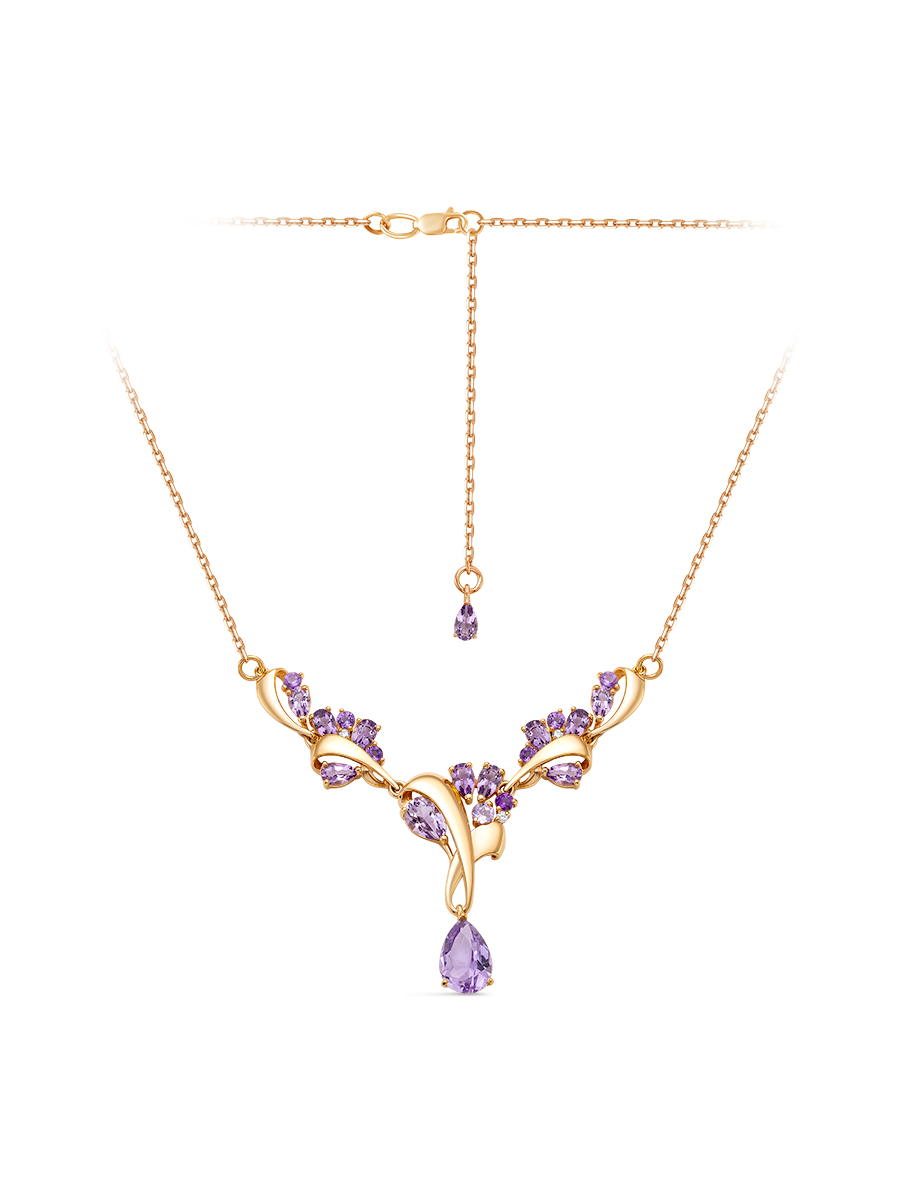 Колье из серебра с аметистом/фианитом р.45-50 SamoroDki Jewelry 5-04-278-13з, 5-04-278-13з
Колье из серебра с аметистом/фианитом р.45-50 SamoroDki Jewelry 5-04-278-13з, 5-04-278-13з