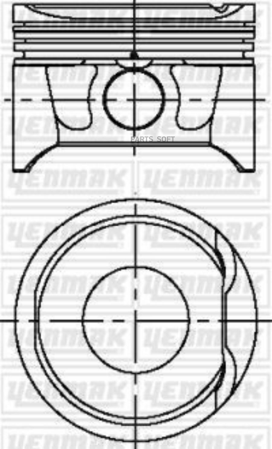 YENMAK 31-04171-000 Поршень ДВС с кольцами Renault Megane. Clio 1.6 16V K4M =79.5 1.2x1.5x
YENMAK 31-04171-000 Поршень ДВС с кольцами Renault Megane. Clio 1.6 16V K4M =79.5 1.2x1.5x