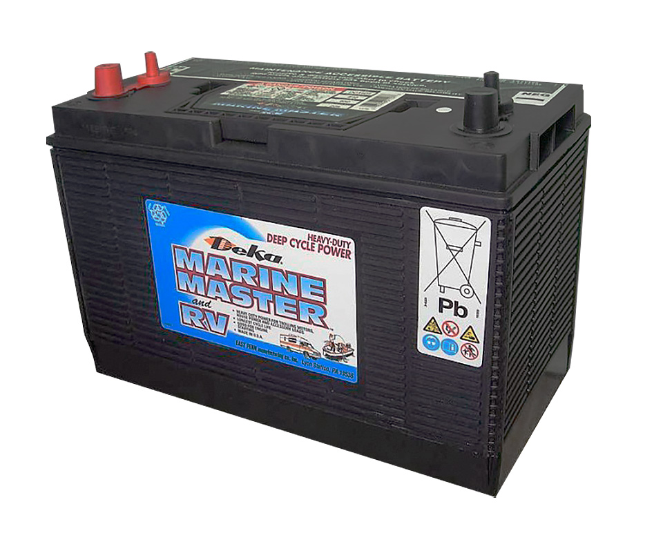 Deka Аккумулятор лодочный Deka Marine Master DC27 105 Ач (тяговый), Аккумулятор лодочный Deka Marine Master DC27 105 Ач (тяговый)
Deka Аккумулятор лодочный Deka Marine Master DC27 105 Ач (тяговый), Аккумулятор лодочный Deka Marine Master DC27 105 Ач (тяговый)