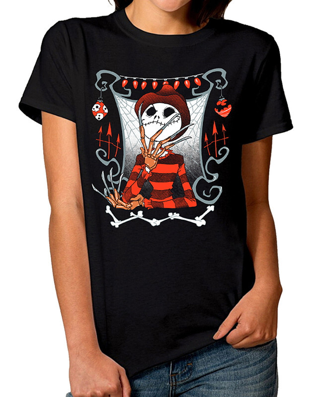 Футболка женская Dream Shirts Фредди Крюгер - Джек Скеллингтон черная 3XL, Фредди Крюгер - Джек Скеллингтон
Футболка женская Dream Shirts Фредди Крюгер - Джек Скеллингтон черная 3XL, Фредди Крюгер - Джек Скеллингтон