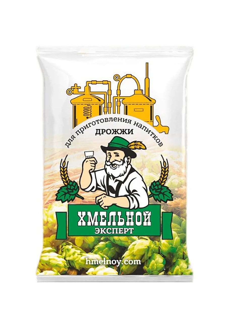 Дрожжи спиртовые Хмельной Эксперт 2000 гр (20 пачек *100гр) сухие, активные для самогона
Дрожжи спиртовые Хмельной Эксперт 2000 гр (20 пачек *100гр) сухие, активные для самогона