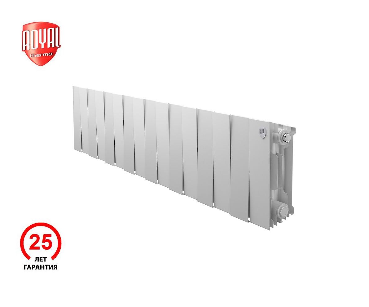 Радиатор секционный биметаллический Royal Thermo PianoForte 200 Bianco Traffico - 16 секц., PianoForte 200
Радиатор секционный биметаллический Royal Thermo PianoForte 200 Bianco Traffico - 16 секц., PianoForte 200