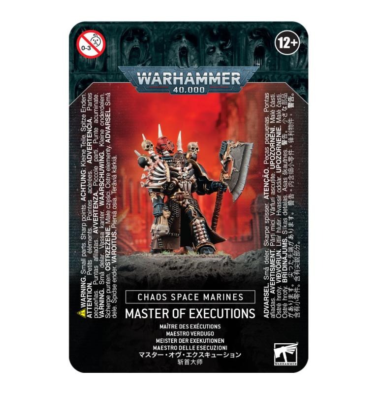 Миниатюры для игры Games Workshop Warhammer 40000: Chaos Space Master of Executions 43-44, Chaos Space Master of Executions
Миниатюры для игры Games Workshop Warhammer 40000: Chaos Space Master of Executions 43-44, Chaos Space Master of Executions