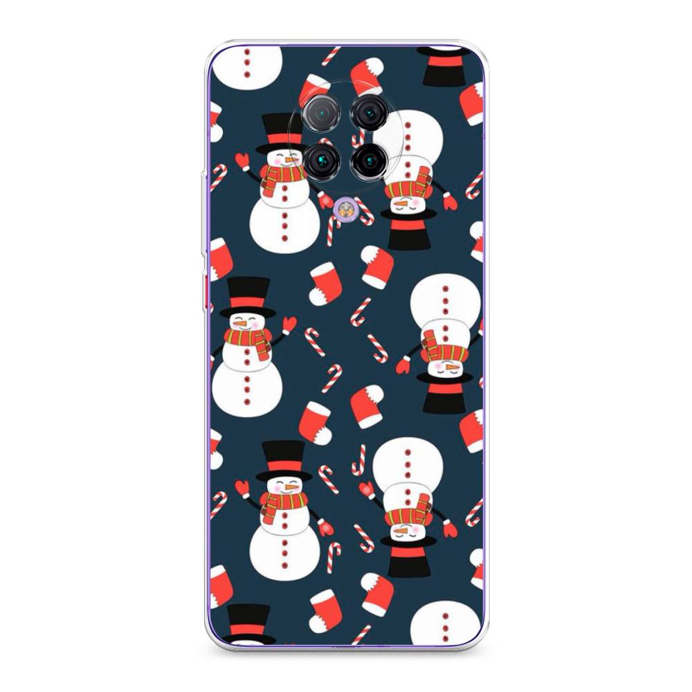 Чехол на Xiaomi Poco F2 Pro/Redmi K30 Pro "Синие снеговики", Синий;белый;красный, 37050-5
Чехол на Xiaomi Poco F2 Pro/Redmi K30 Pro "Синие снеговики", Синий;белый;красный, 37050-5