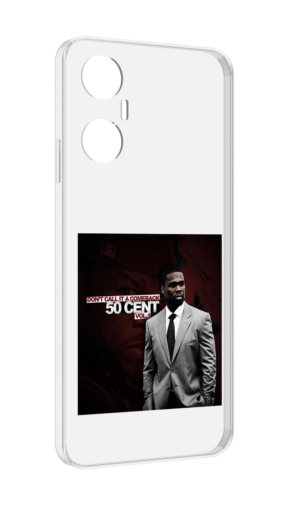 Чехол MyPads 50 Cent - Dont Call It A Comeback Vol для Infinix Hot 20 5G, Прозрачный, Tocco
Чехол MyPads 50 Cent - Dont Call It A Comeback Vol для Infinix Hot 20 5G, Прозрачный, Tocco