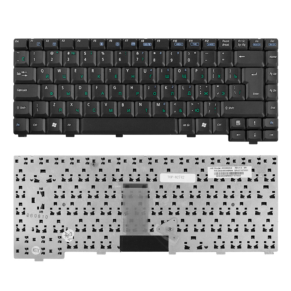Клавиатура для ноутбука Asus A3000, A6, G1S, Z9 Series. Г-образный Enter. Черная, без рамк
Клавиатура для ноутбука Asus A3000, A6, G1S, Z9 Series. Г-образный Enter. Черная, без рамк