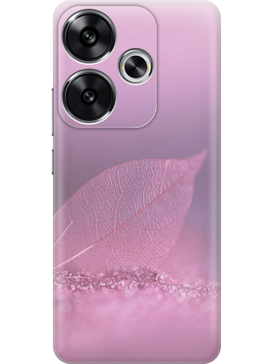 Силиконовый чехол на Xiaomi Redmi Turbo 3 / Poco F6 с принтом "Листок в розовых блестках", Прозрачный;розовый;фиолетовый, 783980822
Силиконовый чехол на Xiaomi Redmi Turbo 3 / Poco F6 с принтом "Листок в розовых блестках", Прозрачный;розовый;фиолетовый, 783980822