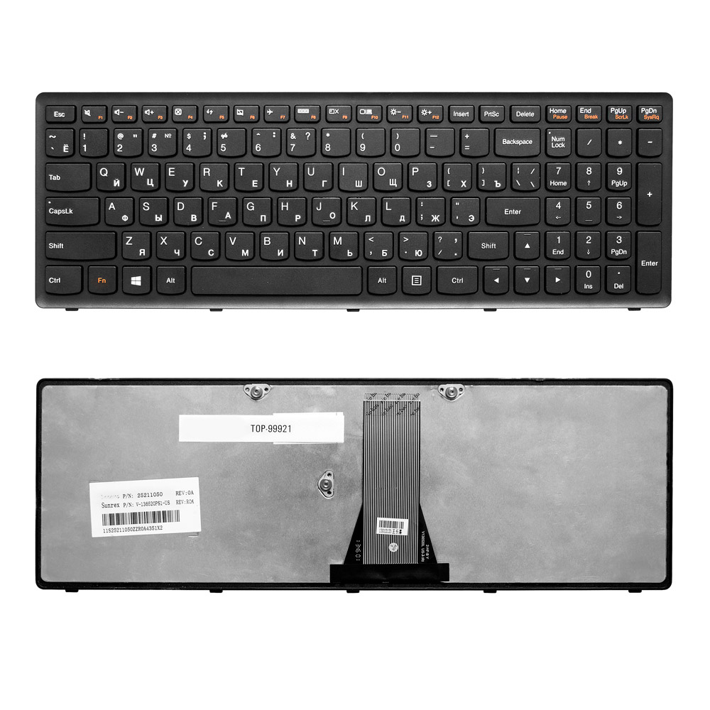 Клавиатура для ноутбука Lenovo IdeaPad Flex 15, G500S, G505, S500, S510, Z510 Series. Плос
Клавиатура для ноутбука Lenovo IdeaPad Flex 15, G500S, G505, S500, S510, Z510 Series. Плос