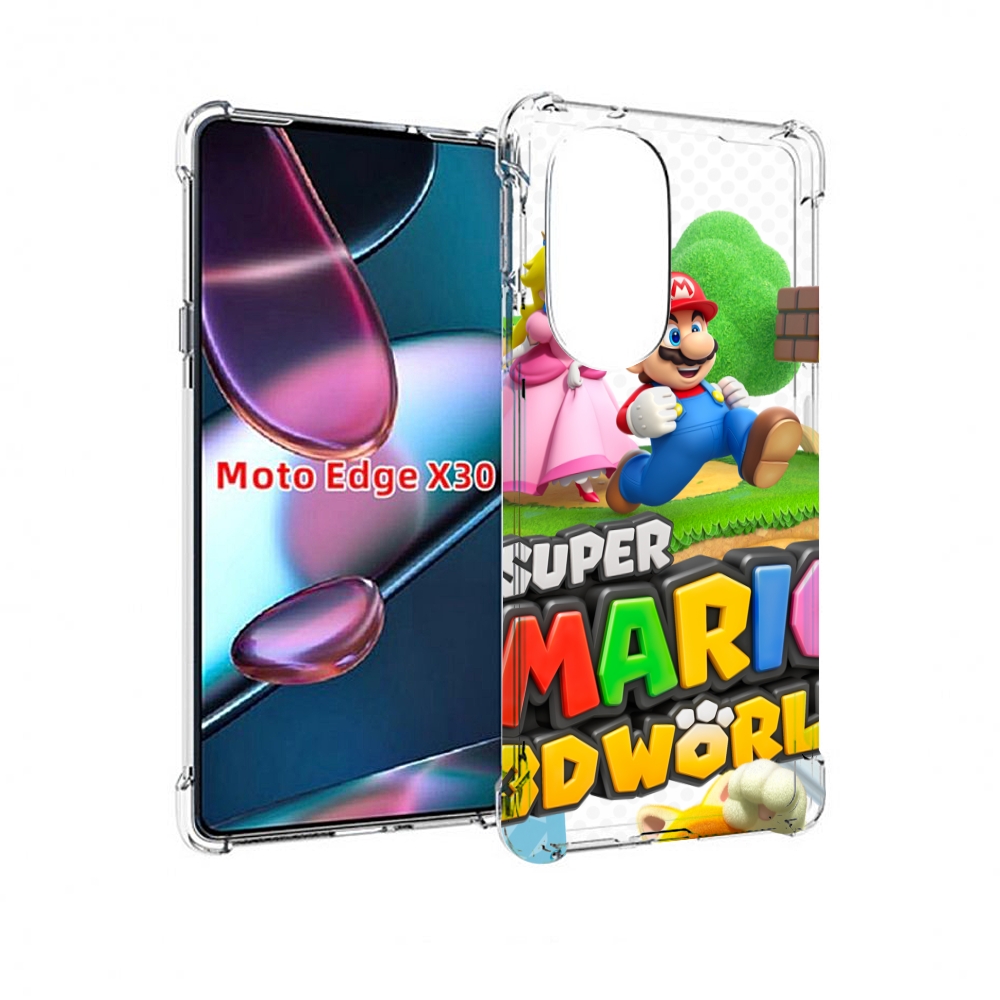 Чехол MyPads Super Mario 3D World для Motorola Moto Edge X30, Прозрачный, Tocco
Чехол MyPads Super Mario 3D World для Motorola Moto Edge X30, Прозрачный, Tocco