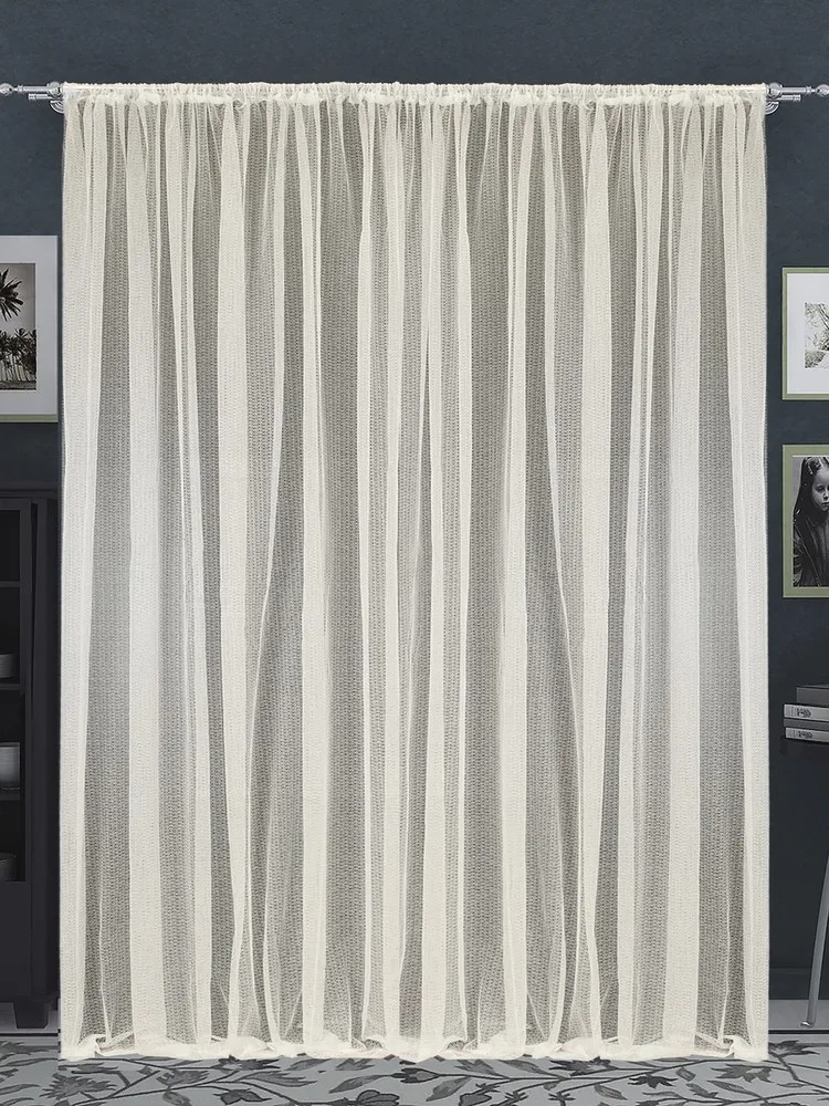 Тюль гостиный Паутинка 600x270см 
Тюль гостиный Паутинка 600x270см