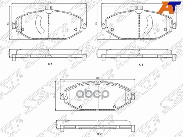 Колодки Тормозные Перед Mercedes C-Class W205 14-18/ E-Class W213 16- 1Шт Sat St-28-0001
Колодки Тормозные Перед Mercedes C-Class W205 14-18/ E-Class W213 16- 1Шт Sat St-28-0001