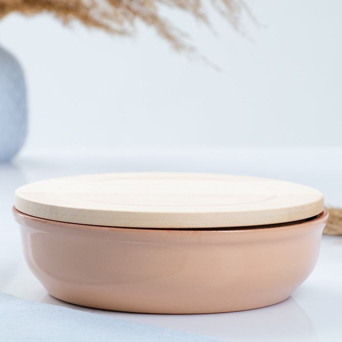 Набор для холодца "Вятский №1" (1 емкость / 1л. + 1 деревянная крышка), бежевый
Набор для холодца "Вятский №1" (1 емкость / 1л. + 1 деревянная крышка), бежевый