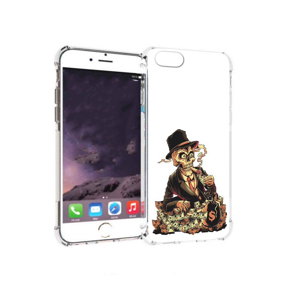 Чехол MyPads Tocco для Apple iPhone 6 нарисованный череп с сигаретой (PT54043.605.515), Прозрачный, Tocco
Чехол MyPads Tocco для Apple iPhone 6 нарисованный череп с сигаретой (PT54043.605.515), Прозрачный, Tocco