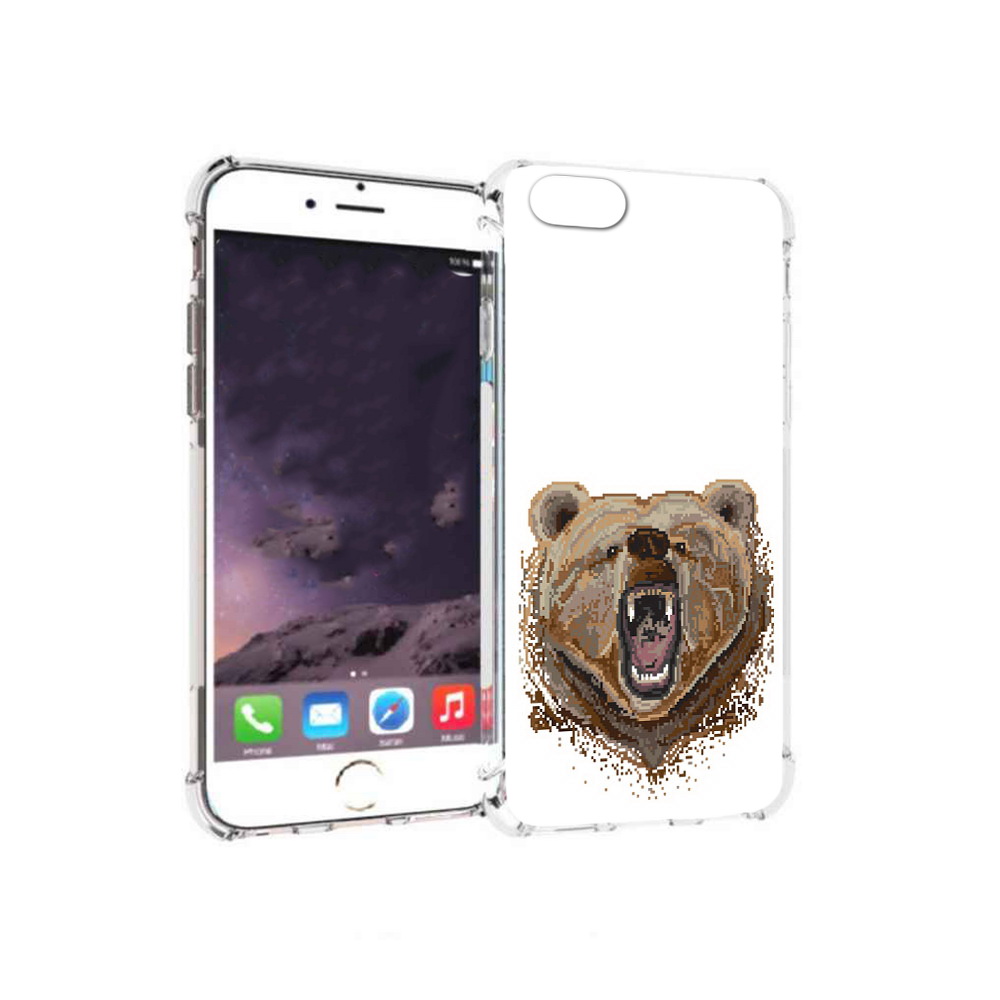 Чехол MyPads Tocco для Apple iPhone 6 пиксельный медведь (PT54043.605.539), Прозрачный, Tocco
Чехол MyPads Tocco для Apple iPhone 6 пиксельный медведь (PT54043.605.539), Прозрачный, Tocco