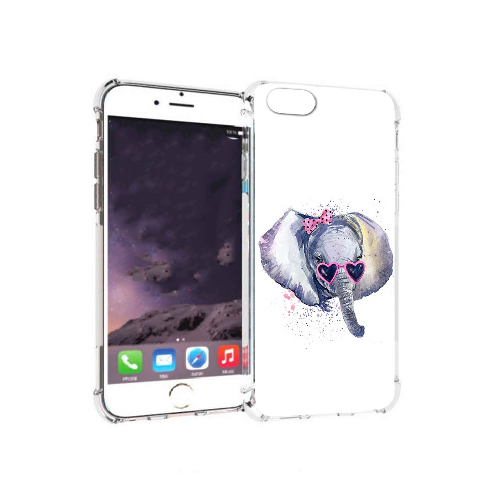 Чехол MyPads Tocco для Apple iPhone 6 слоник в очках (PT54043.605.608), Прозрачный, Tocco
Чехол MyPads Tocco для Apple iPhone 6 слоник в очках (PT54043.605.608), Прозрачный, Tocco