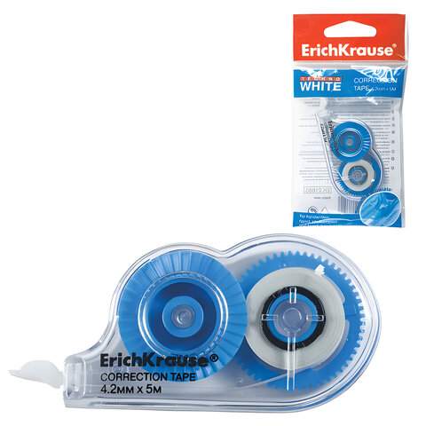 Корректирующая лента ErichKrause "Techno White Mini" 222297, 4.2мм х 5м., 12 штук
Корректирующая лента ErichKrause "Techno White Mini" 222297, 4.2мм х 5м., 12 штук