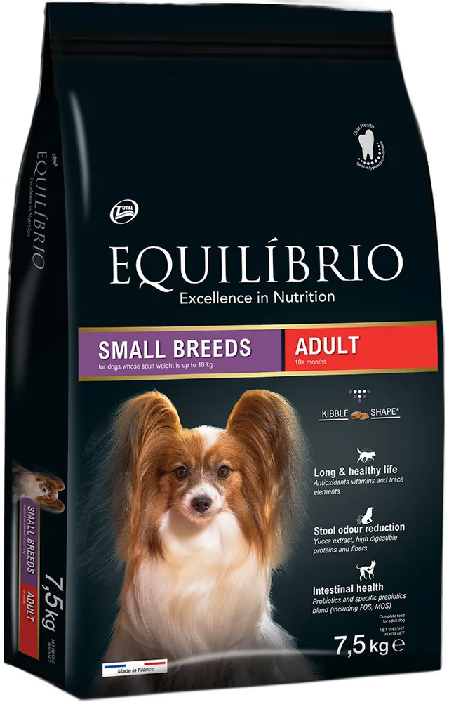 Сухой корм для собак Equilibrio Adult Dog Small Breeds мясо птицы, 7,5кг, EQUILIBRIO ADULT DOG SMALL BREEDS для взрослых собак маленьких пород с мясом птицы (7,5 кг)
Сухой корм для собак Equilibrio Adult Dog Small Breeds мясо птицы, 7,5кг, EQUILIBRIO ADULT DOG SMALL BREEDS для взрослых собак маленьких пород с мясом птицы (7,5 кг)