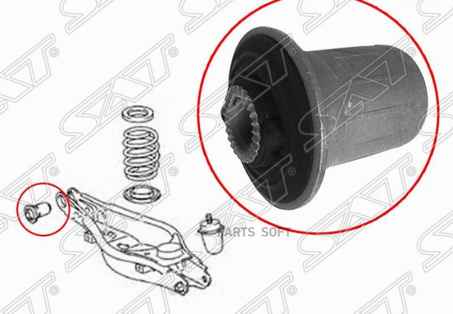 Sat St-48704-42050 Сайлентблок Нижнего Рычага Toyota Auris/Avensis/Blade/Rumion/Mark X Zio
Sat St-48704-42050 Сайлентблок Нижнего Рычага Toyota Auris/Avensis/Blade/Rumion/Mark X Zio