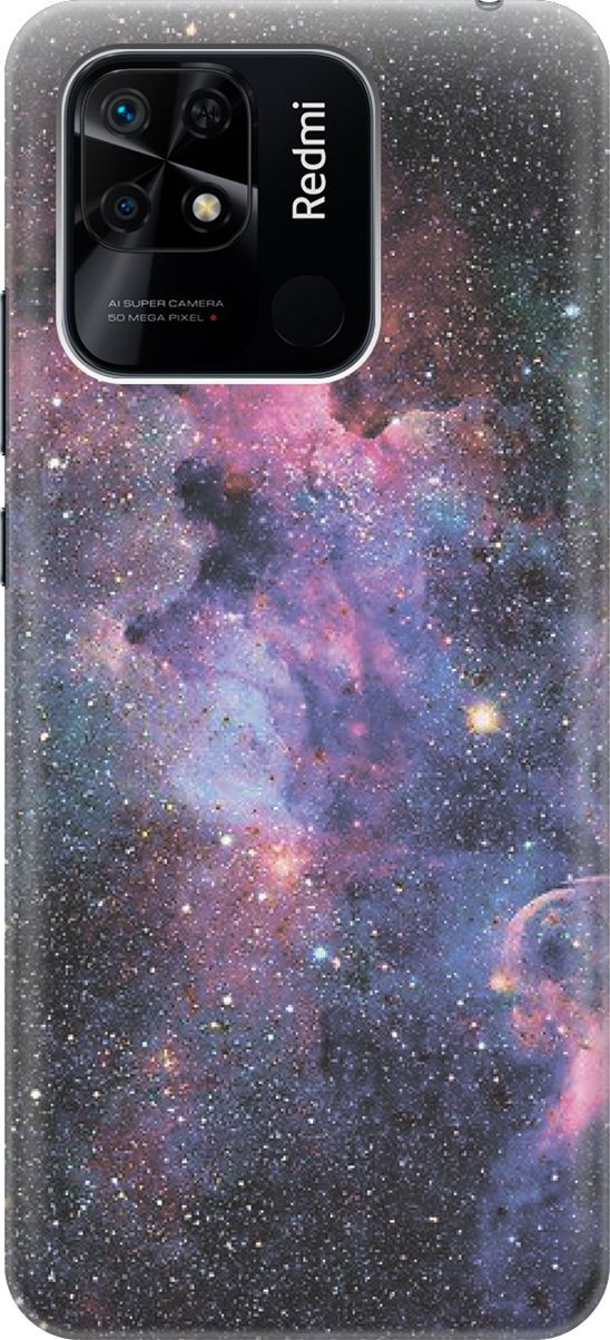 Силиконовый чехол на Xiaomi Redmi 10C "Открытый космос", Голубой;синий, 5688 
Силиконовый чехол на Xiaomi Redmi 10C "Открытый космос", Голубой;синий, 5688