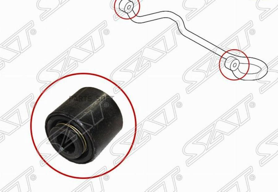 Sat St-48805-60130B Сайлентблок Заднего Стабилизатора Land Cruiser Prado/Surf/4Runner 09-/
Sat St-48805-60130B Сайлентблок Заднего Стабилизатора Land Cruiser Prado/Surf/4Runner 09-/