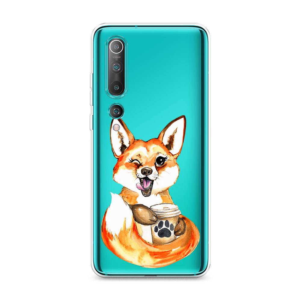 Чехол на Xiaomi Mi10/Mi10 Pro "Подмигивающая лиса с кофе", Оранжевый;белый;коричневый, 37550-4
Чехол на Xiaomi Mi10/Mi10 Pro "Подмигивающая лиса с кофе", Оранжевый;белый;коричневый, 37550-4