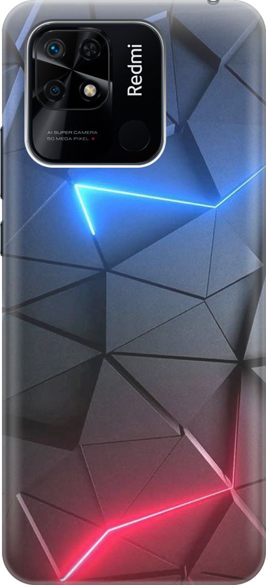 Силиконовый чехол на Xiaomi Redmi 10C "Графитовые грани", Серый;синий, 5683
Силиконовый чехол на Xiaomi Redmi 10C "Графитовые грани", Серый;синий, 5683