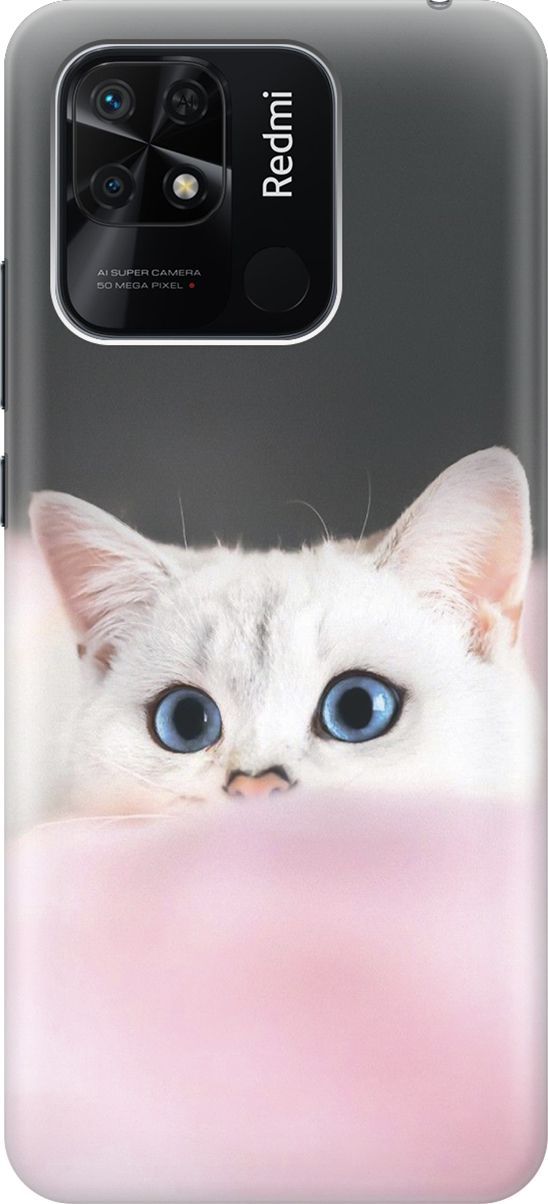 Силиконовый чехол на Xiaomi Redmi 10C "Кот на розовом пледе", Белый;розовый, 5683
Силиконовый чехол на Xiaomi Redmi 10C "Кот на розовом пледе", Белый;розовый, 5683