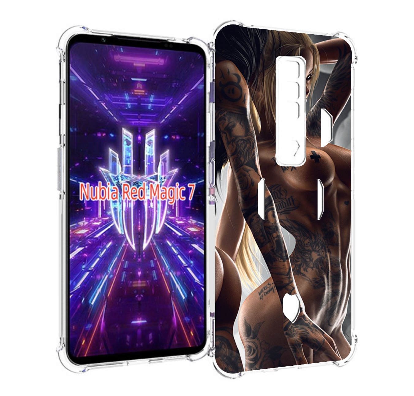 Чехол MyPads девушки-инь-и-янь-в-татуировках для ZTE Nubia Red Magic 7, Прозрачный, Tocco
Чехол MyPads девушки-инь-и-янь-в-татуировках для ZTE Nubia Red Magic 7, Прозрачный, Tocco